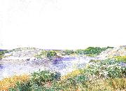 Childe Hassam The Little Pond at Appledore Norge oil painting reproduction
